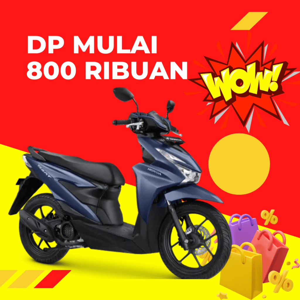 dealer motor honda pekalongan - harga beat - kredit beat